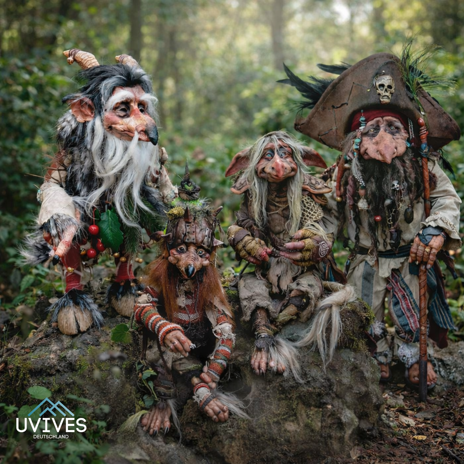 Charmante Gartenfigur – Wetterfester Schutz und Stil