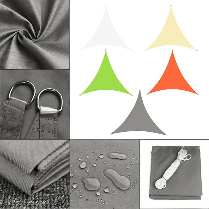 Triangular Sun Shade Sail for Optimal Sun Protection