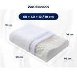 Natural Latex Neck Support Pillow - Orthopedic Pillow for Neck Pain - Comfortable and Supportive - Better Sleep