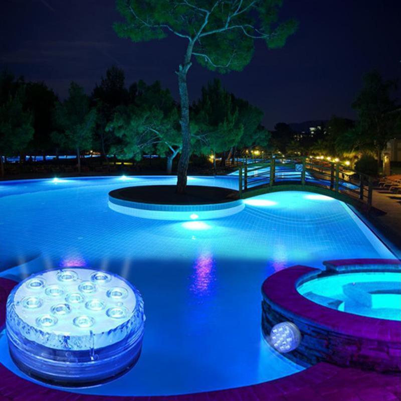 Wasserdichtes LED-Licht mit Magnet-Fernbedienung für Pools