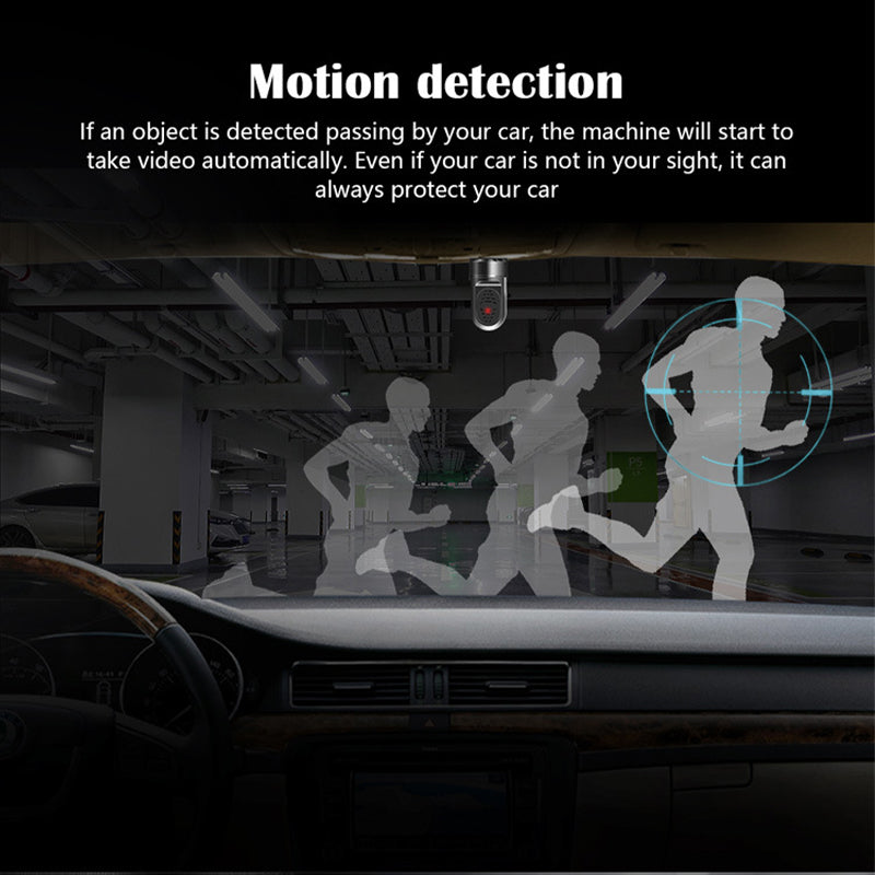 Kompakte HD Dashcam mit 360° Schwenkfunktion