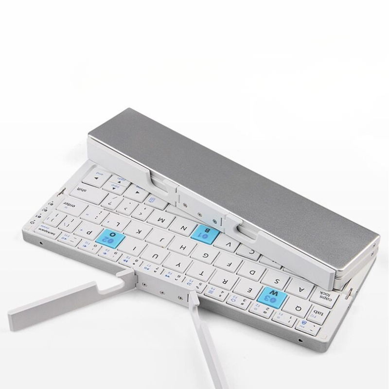 Kompakte faltbare Bluetooth-Tastatur – Ideal für unterwegs