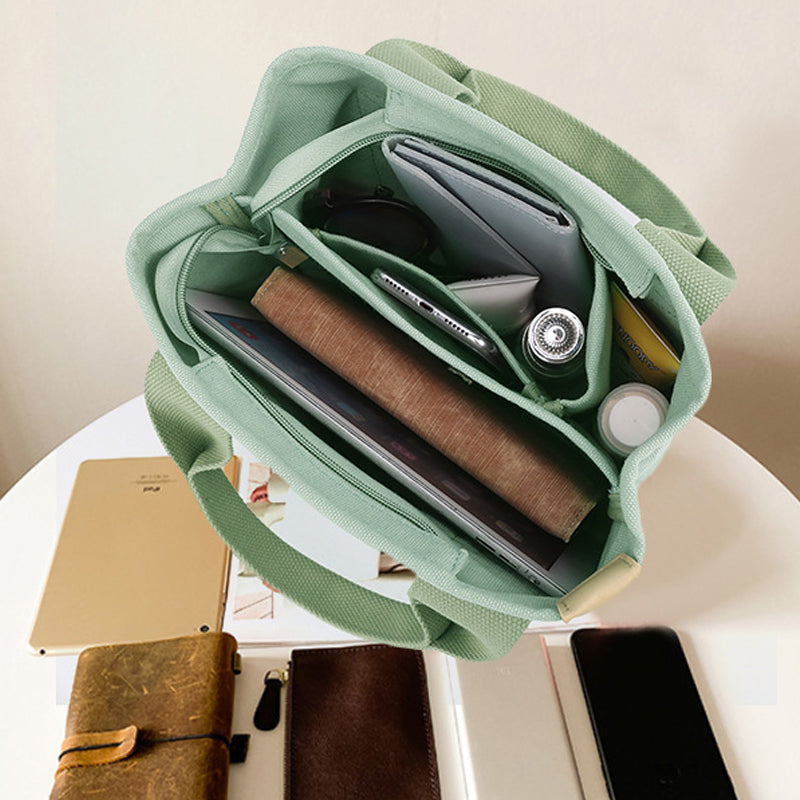 Linen tote bag for everyday use and shopping