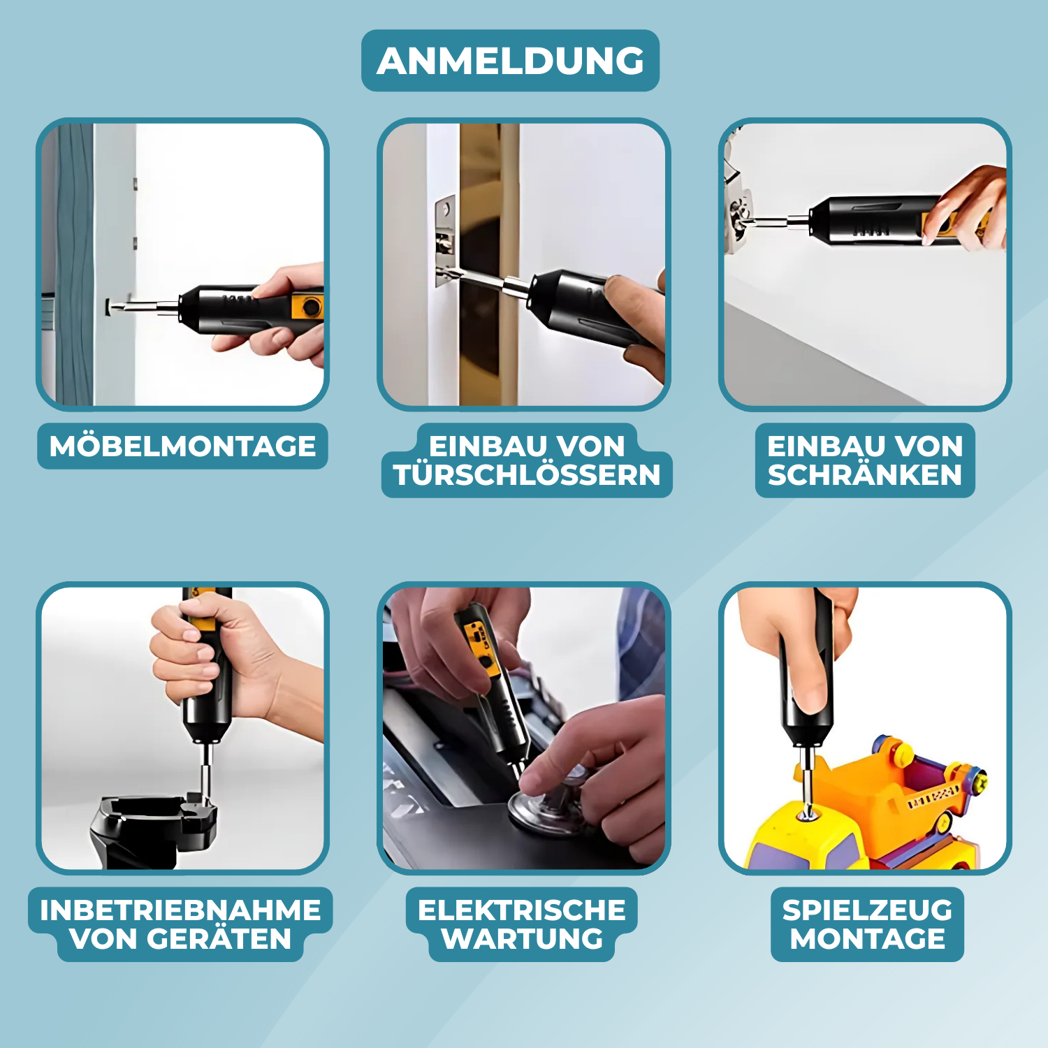 Einfache Schraubarbeiten mit dem SmartTurn Schrauber
