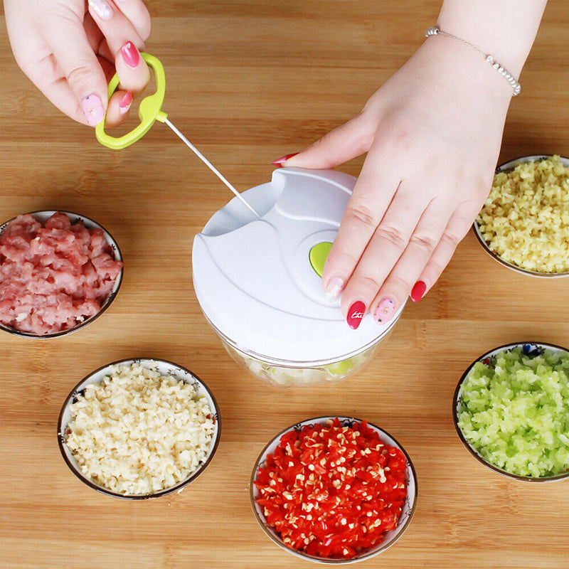 Manual vegetable chopper