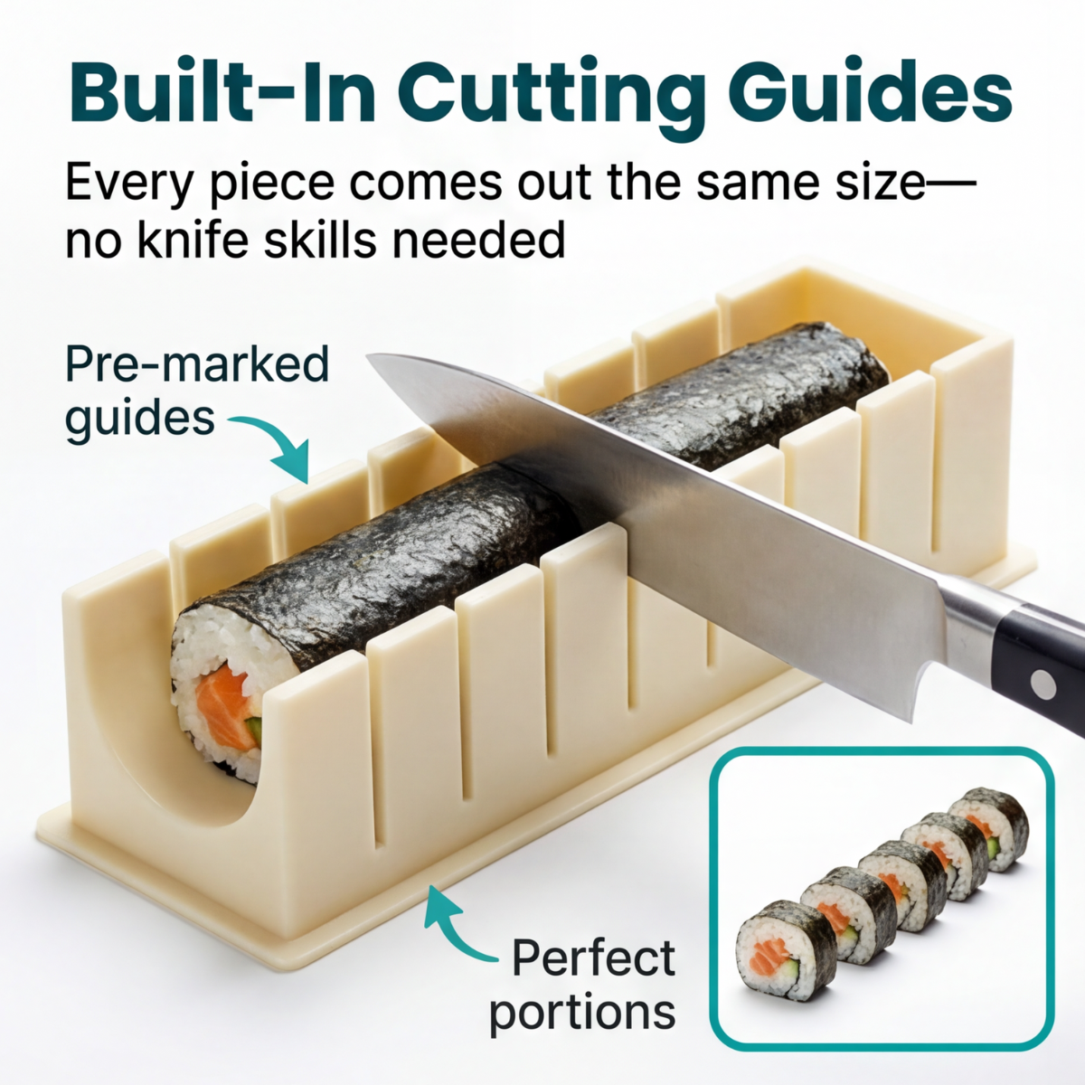 Sushi Mold Set – Perfect Rolls Without Special Skills