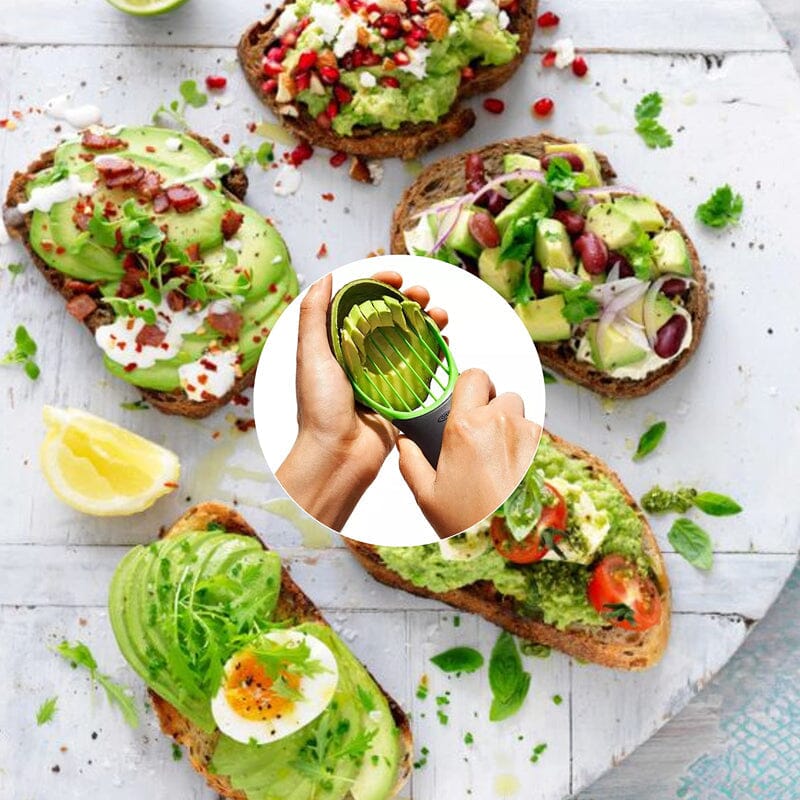 3-in-1 Avocado Schneidegerät