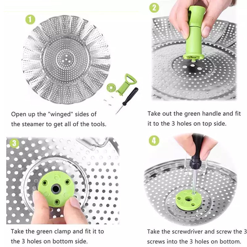 Foldable Flower-Shaped Steamer | FreshChef
