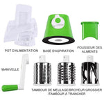 Multifunctional Vegetable Slicer with 3 Blades