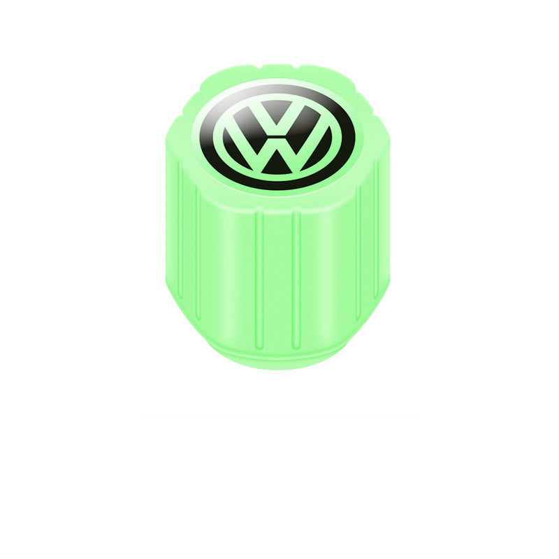 20er-Pack Neon-Grüne Leuchtende Ventilkappen für Reifen – Ohne Batterie, Universelle Passform