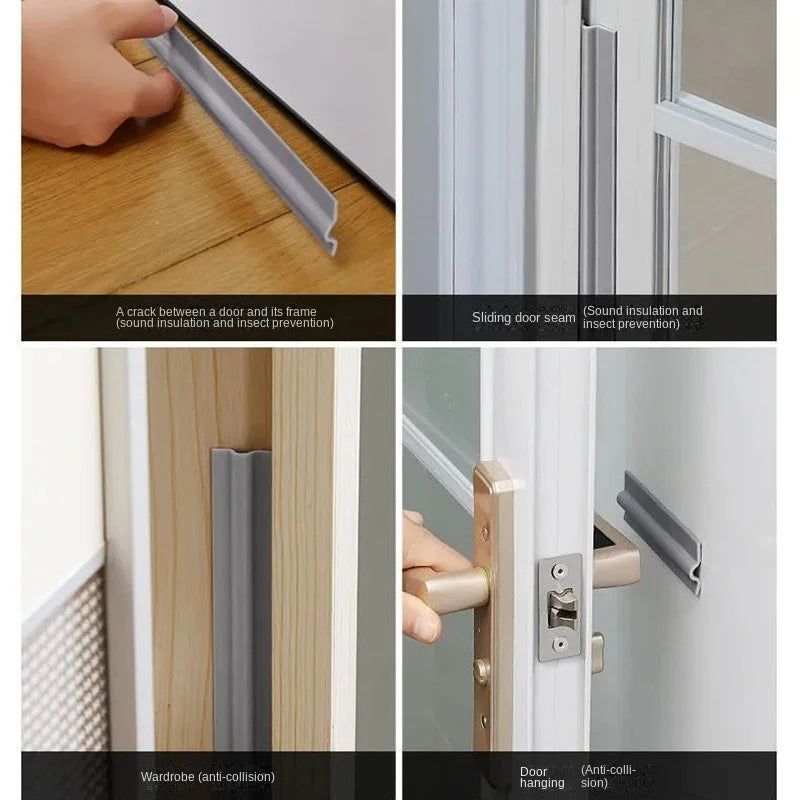 Windproof, self-adhesive window sealing strips – Air stop