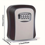 Weatherproof Outdoor Key Safe with Code