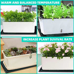 ThermoGrow Heizmatte für Jungpflanzen | 220V EU-Stecker | 4 Größen