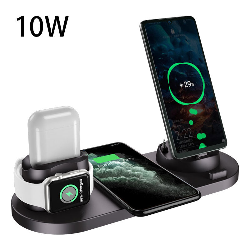 Multifunctional 6-in-1 Charger for iPhone and Smartwatch