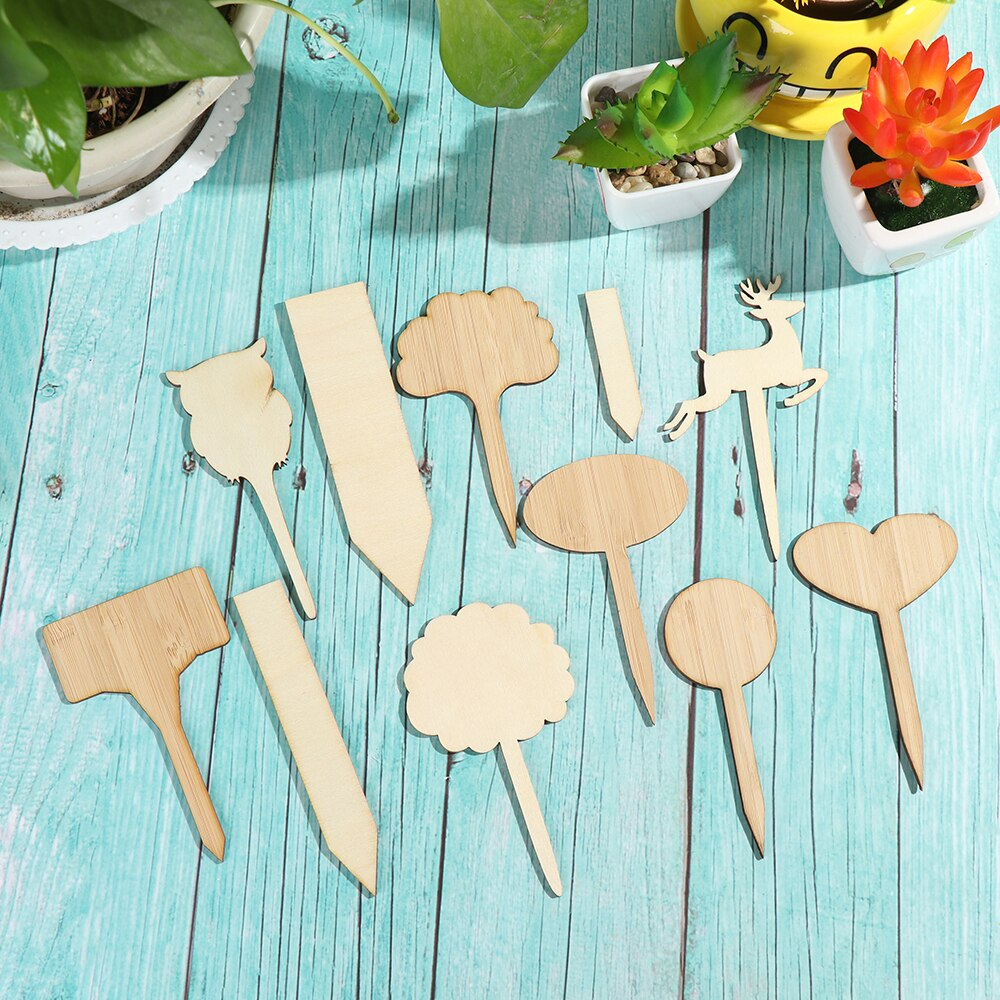 Pflanzenpflege leicht gemacht mit flexiblen Holzmarkierungen