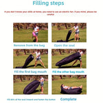 Inflatable Outdoor Relaxation Bench – No Pumping Required