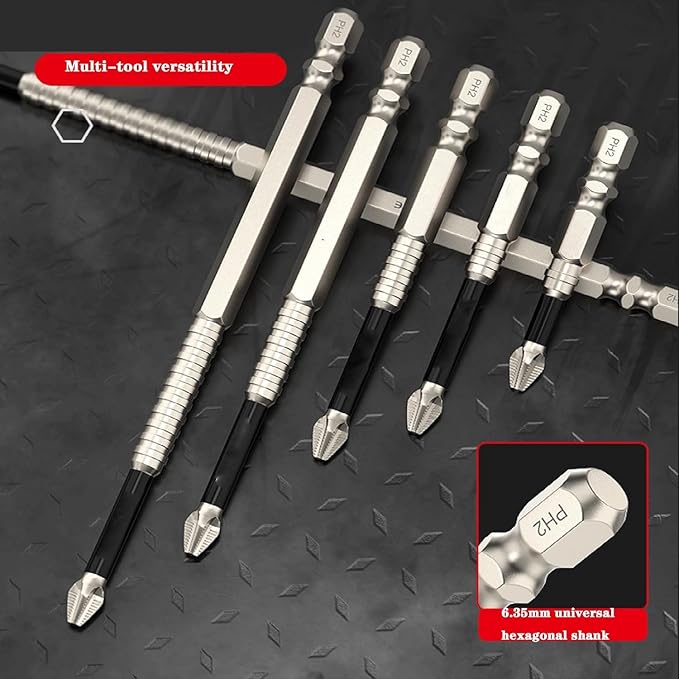 Magnetisches Schraubendreher-Bit-Set – Perfekte Kontrolle (6 Teile)