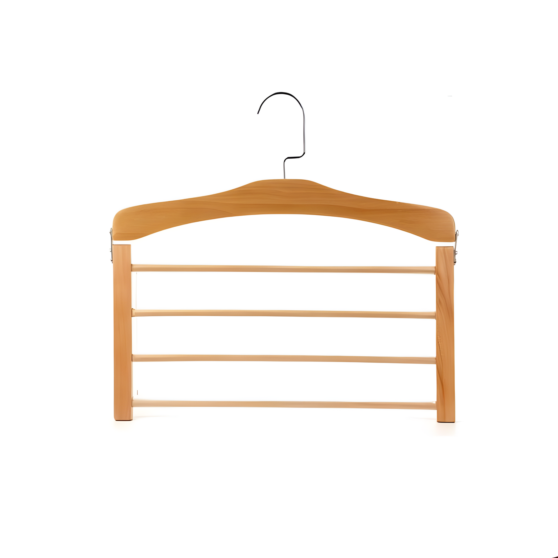 Elegante Holzkleiderbügel – Stilvolle Ordnung für Ihren Kleiderschrank
