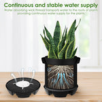 Selbstbewässernde Pflanzenuntersetzer mit 2,8 L Wasserreservoir | 4er-Pack