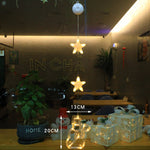 Christmas Window Lights with Suction Cup