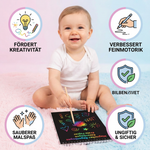 Rainbow Scratch Paper for Creative Artworks