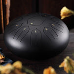 6 Inch 8-Note Steel Tongue Drum | HarmoniX
