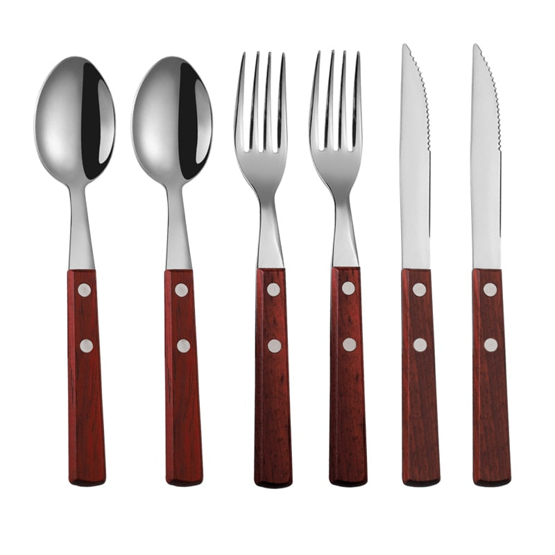 6-piece cutlery set