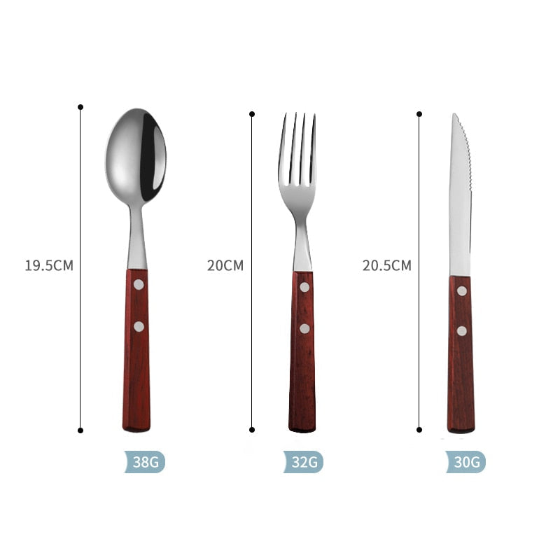 6-piece cutlery set