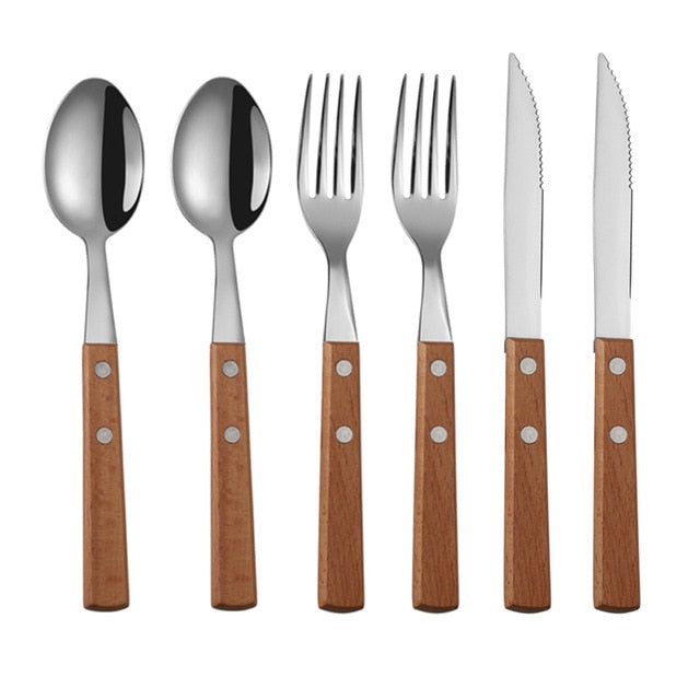 6-piece cutlery set