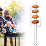 6er Set Edelstahl Grillspieße mit Tasche | GrillGuru
