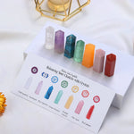 Geschenkset mit 7 Chakra Steinen