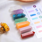 Geschenkset mit 7 Chakra Steinen