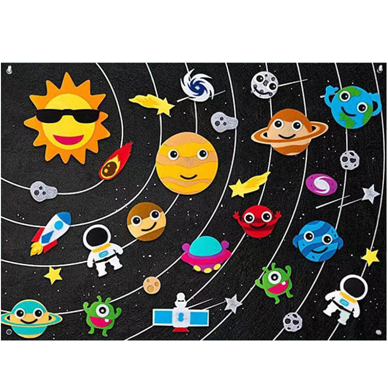 Felt Worlds in Montessori Style