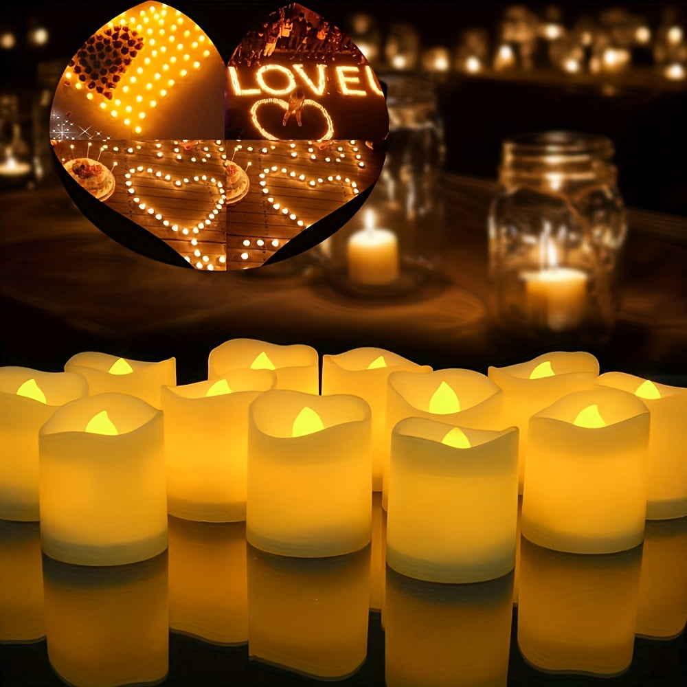Safe LED Tea Lights for a Cozy Atmosphere