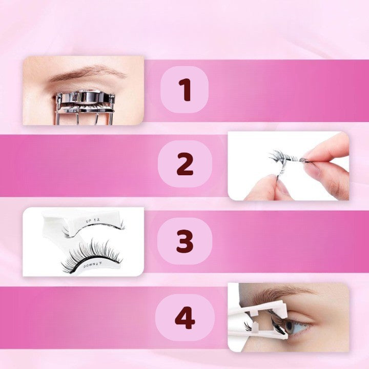 Reusable Magnetic Lashes – Quick Application, Natural Look, No Glue