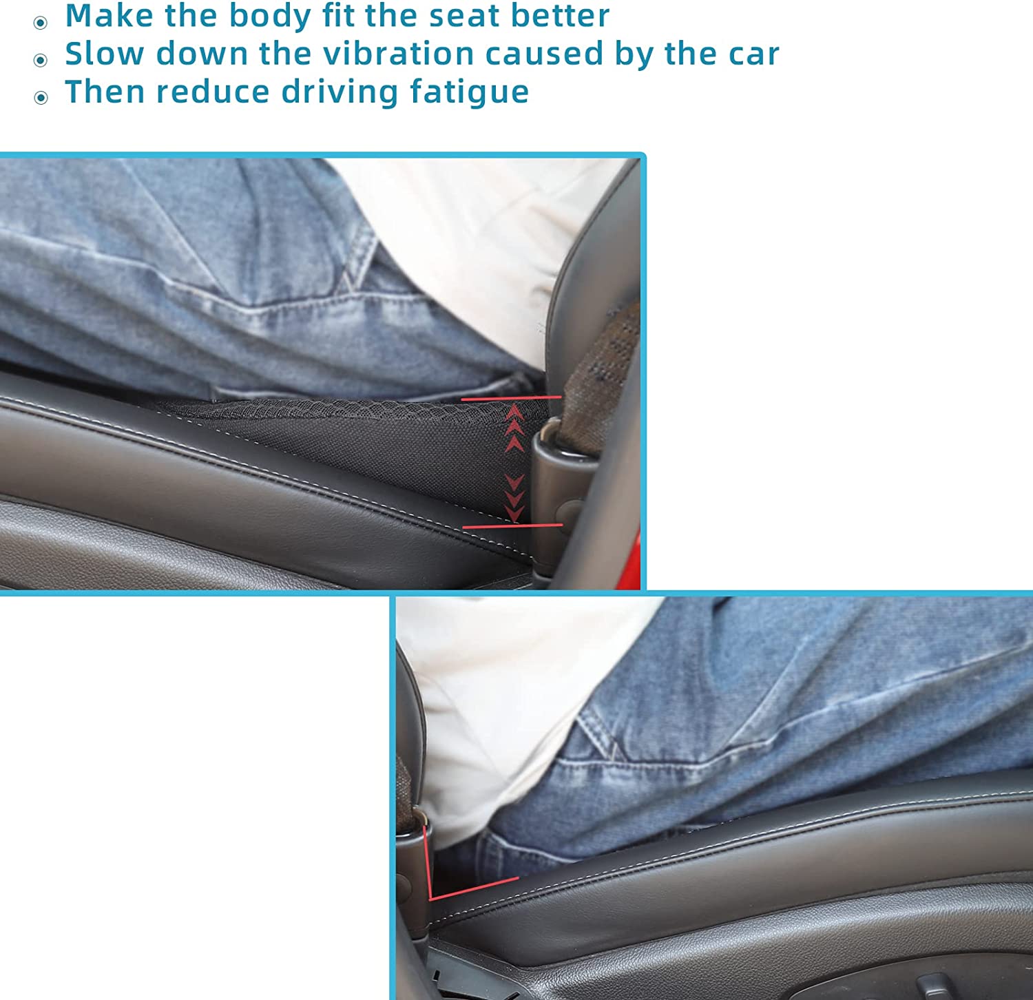 Verbessern Sie Ihren Fahrkomfort mit dem ComfortLift Kissen