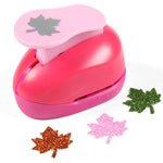 Paper punches with 15 unique designs made of durable plastic