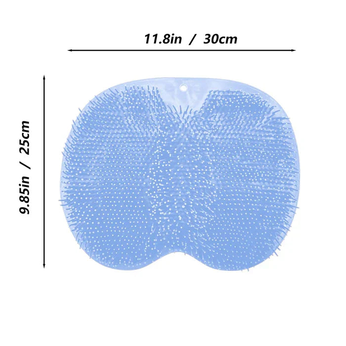 Non-slip foot scrubber mat with suction cups – For relaxed feet