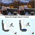 Ergonomisches Sitzkissen RaiseSit – Autositzpolster mit Memory-Schaum