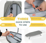 Compact Tabletop Ironing Board – Portable and Foldable