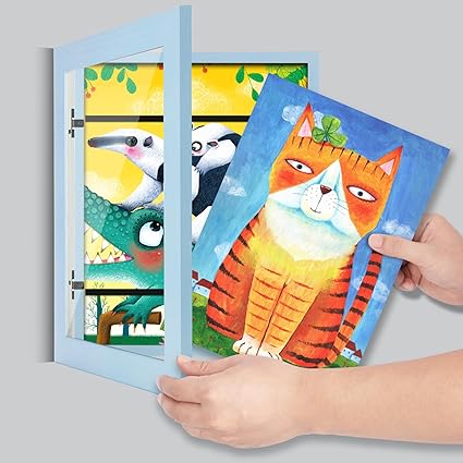 Kreativrahmen für Kinderkunstwerke | Stilvolle Präsentation