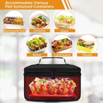 Electric Portable Food Warmer Lunch Box with 3-in-1 Plug