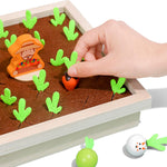 Felt toys for Montessori farm activities