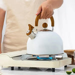 Whistling Stainless Steel Kettle - Automatic Shut-Off for Induction and Gas (2.5L & 3L)