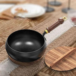 Handgeschmiedete Gusseisenpfanne – Leicht, Ungiftig & Langlebig