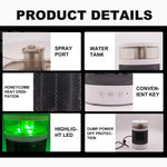 Compact 3-in-1 Heating Solution with Humidifier and Light