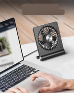 Ultraschall Tischventilator mit USB – Kompakt und leistungsstark