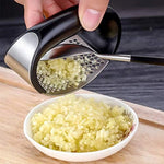 Effiziente Knoblauch- und Gemüsepressmaschine aus Edelstahl