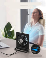 Ultraschall Tischventilator mit USB – Kompakt und leistungsstark