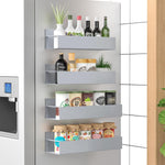 Magnetic Spice Rack Set with 4 Pieces - Robust Design